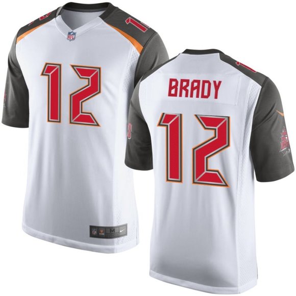 Men Tampa Bay Buccaneers #12 Tom Brady Limited Vapor Untouchable White NFL Jersey